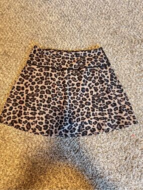Abercrombie YPB leopard skort M